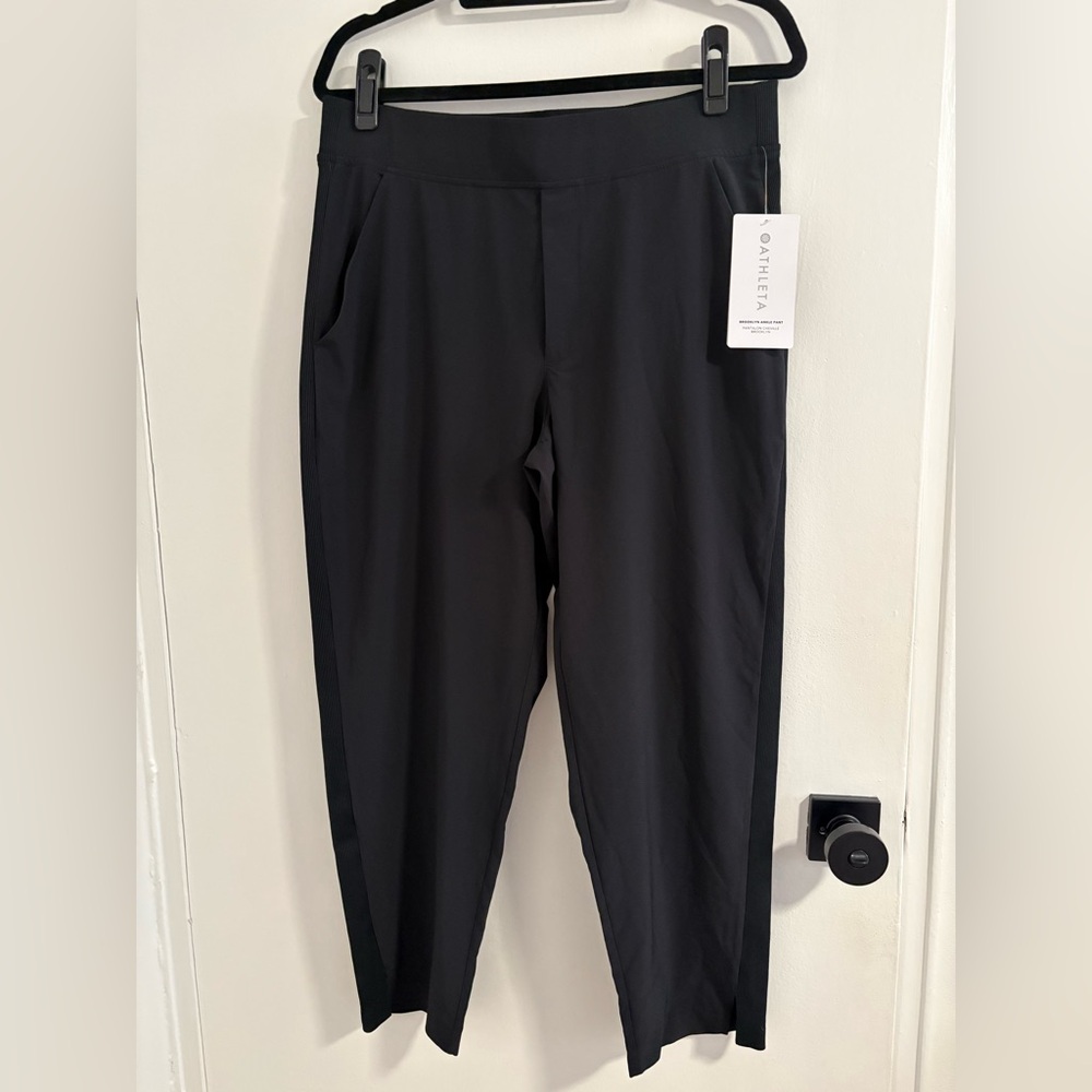 Athleta Brooklyn Ankle Pant in Black 12 Petite